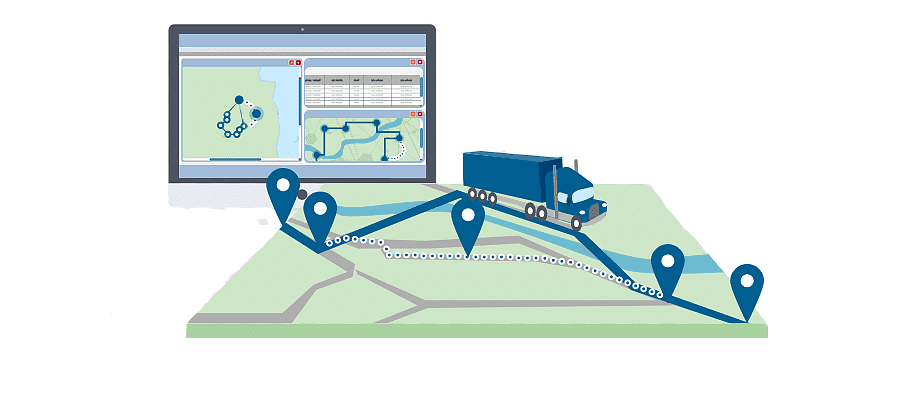 fleet network management on SatelTrack Manager